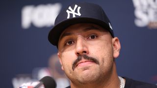 Phillies Reportedly In Talks On Free Agent Contract With Ex-Yankees All-Star Pitcher (featured). Photo by Kiyoshi Mio/Imagn Images