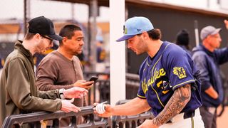 Brewers Prospect Achieves Something No Other Player This Century Has (featured). Photo by Arianna Grainey/Imagn Images
