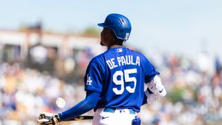Dodgers Calling Up Top Prospect From Double-A In Unprecedented Move (featured). Photo by Mark J. Rebilas/Imagn Images