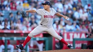 Red Sox Place $130 Million All-Star Pitcher On Injured List  (featured). Photo by  Kirby Lee-Imagn Images
