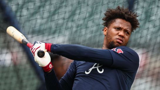 Braves' Ronald Acuña Jr. Gives Fans Injury Scare During Rehab Start (featured)
