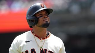 Giants' Luis Arraez Has 1 Request Before 2026 Trade Deadline (featured). Photo by IMAGN IMAGES via Reuters Connect