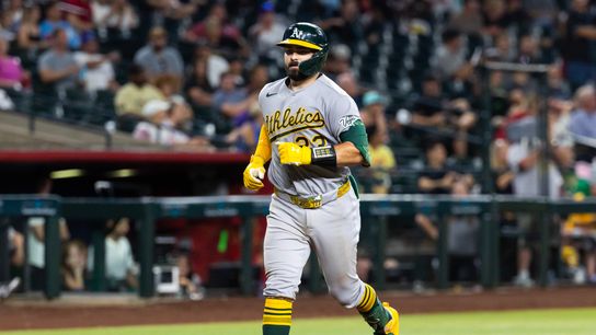 A's Reportedly 'Unlikely' To Trade Ideal Yankees, Red Sox Target (featured)