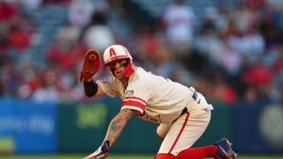 Red Sox Named Likliest Landing Spot For Angels' Zach Neto (featured). Photo by Gary A. Vasquez/Imagn Images