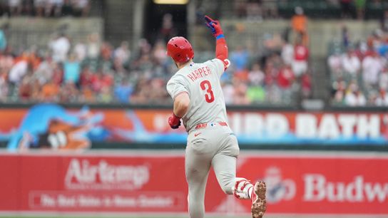 Bryce Harper Reportedly Moving Back To Outfield After Luis Arraez Trade (featured)