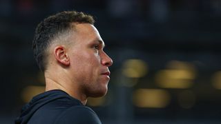 This Aaron Judge Stat Is Borderline Unbelievable, Highlights Cal Raleigh's Struggles (featured). Photo by Vincent Carchietta/Imagn Images