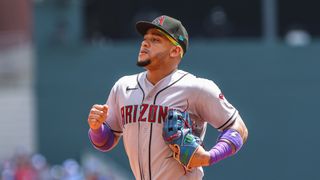 Ketel Marte Update After Skipping D-Backs-Red Sox Series Opener (featured). Photo by IMAGN IMAGES via Reuters Connect