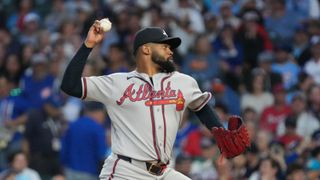 Braves Place All-Star Pitcher On Injured List As Postseason Nears (featured). Photo by David Banks/Imagn Images
