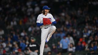 Kevin Gausman Comments On Pitching Through Injury With Cubs' Season On Line (featured). Photo by Patrick Gorski/Imagn Images