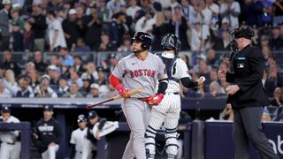 Willson Contreras Refuses To Give Honest Answer To What He Thinks Went Wrong With Red Sox (featured). Photo by Brad Penner/Imagn Images
