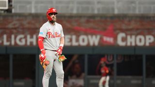Bryce Harper Thinks Big Changes Coming To Phillies Roster After Wild Card Loss (featured). Photo by Dale Zanine/Imagn Images