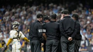 Was Padres Ty France's Controversial Out Going To Be Home Run? (featured). Photo by Michael McLoone/Imagn Images