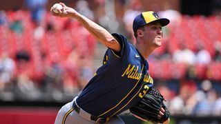Brewers Ace Scratched From Paul Skenes Showdown, All-Star Game (featured). Photo by Jeff Curry/Imagn Images