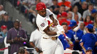 Cardinals' Jordan Walker Wins Thrilling Home Run Derby In Dramatic Fashion (featured). Photo by Eric Hartline/Imagn Images