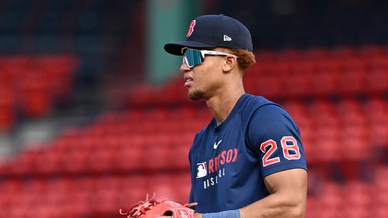 Red Sox's Kristian Campbell Has Path to MLB Playing Time, Per Insider. Photo by Eric Canha/Imagn Images
