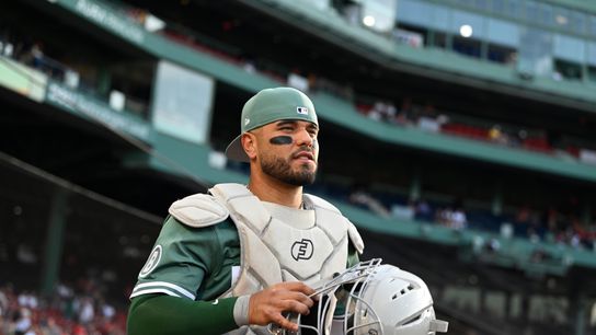 Carlos Narváez Can't Help But Endear Himself to Red Sox Fans. Photo by Eric Canha/Imagn Images