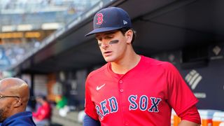 Red Sox-Yankees Surprise: No Roman Anthony (featured). Photo by Gregory Fisher-Imagn Images
