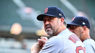 Jason Varitek's Wife Fires Shot At Craig Breslow, Red Sox (featured). Photo by James A. Pittman-Imagn Images