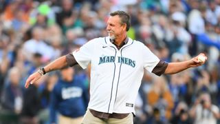 Exclusive: Randy Johnson Explains The Simple Mindset Behind His Longevity (featured). Photo by Steven Bisig/Imagn Images