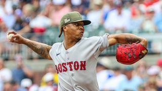 Red Sox's Brayan Bello Now in Serious Jeopardy of Losing Starting Job (featured). Photo by Jordan Godfree/Imagn Images