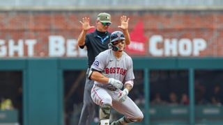 Jarren Duran Sharply Criticized By Ex-Red Sox MVP (featured). Photo by Jordan Godfree/Imagn Images