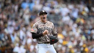 Padres-Mason Miller Trade Rumors, Update, Buzz: 'Skeptical' To 'Tantalizing' (featured). Photo by Denis Poroy/Imagn Images