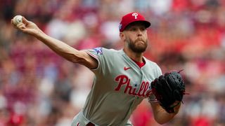 Phillies Ace Zack Wheeler Explains Shocking All-Star Game Decision  (featured). Photo by Aaron Doster/Imagn Images
